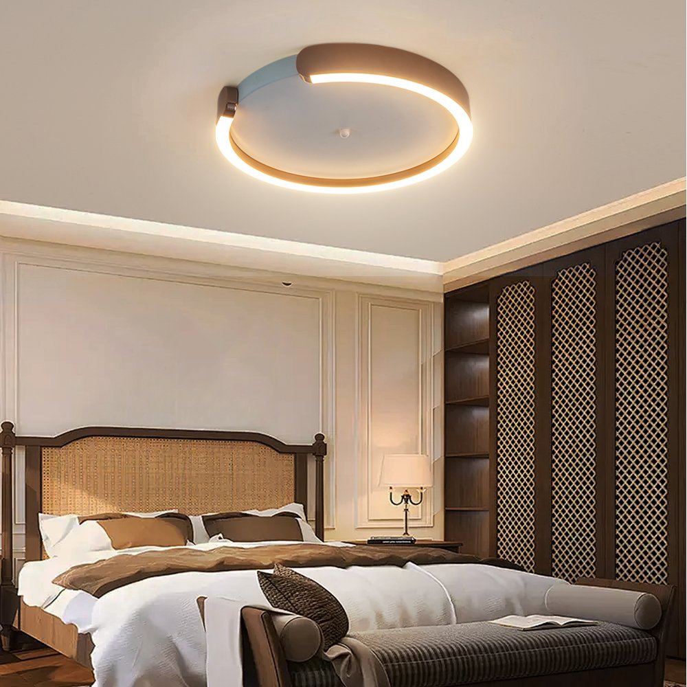 Orla Ceiling Light-Modern Gold Flush Mount LED Ceiling Light Fixture