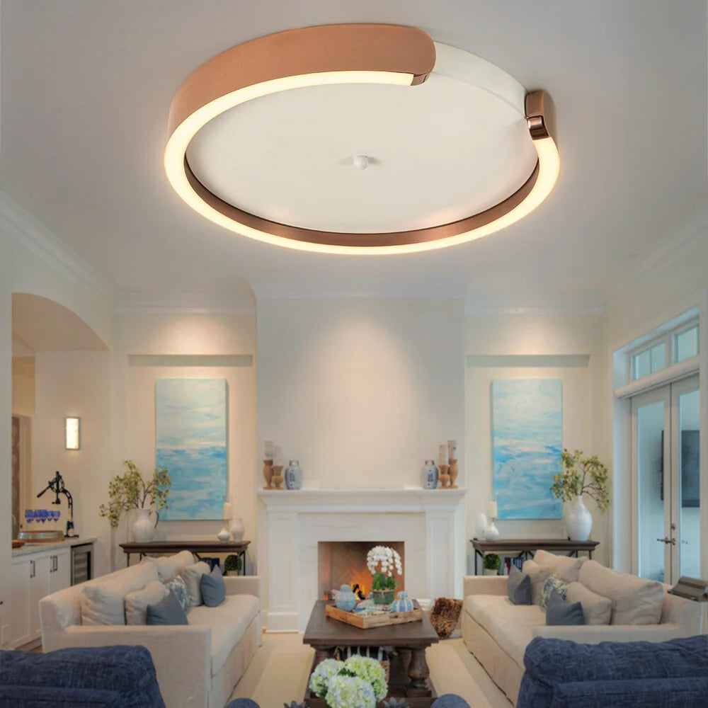 LED flush mount ceiling light