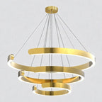 Orla Modern LED Circular Chandelier for Dining Room & Living Room