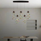 led dining room chandelier