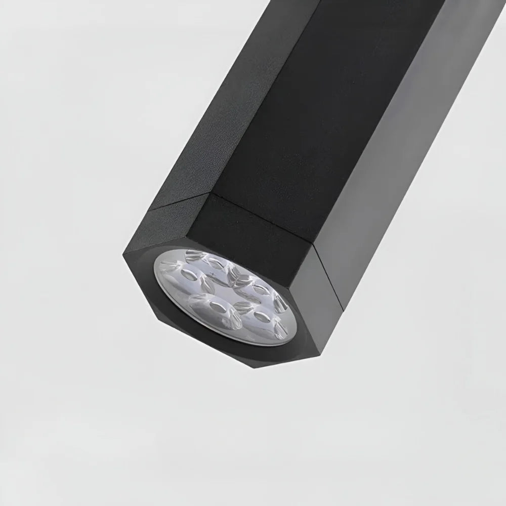 Pilar Modern LED Spiral Staircase Chandelier for Tall Foyers & Stairwells