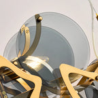 modern designer dining chandelier