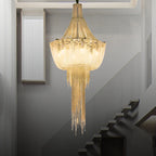designer loft chandelier