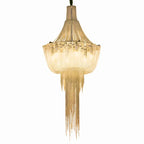 designer loft chandelier