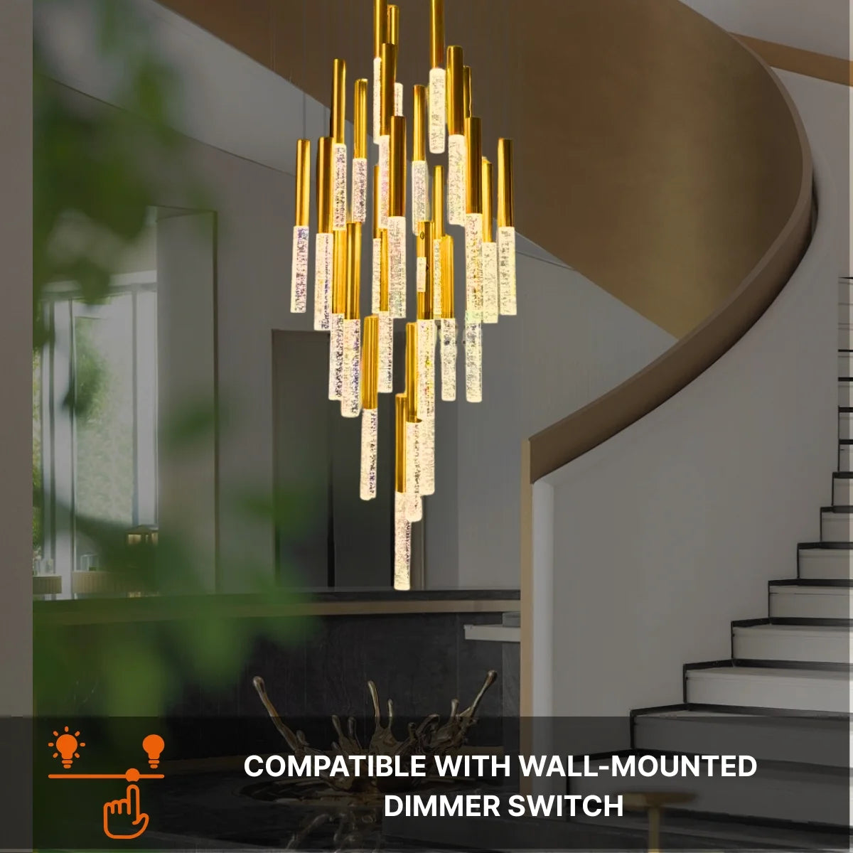 luxury chandelier for entryway