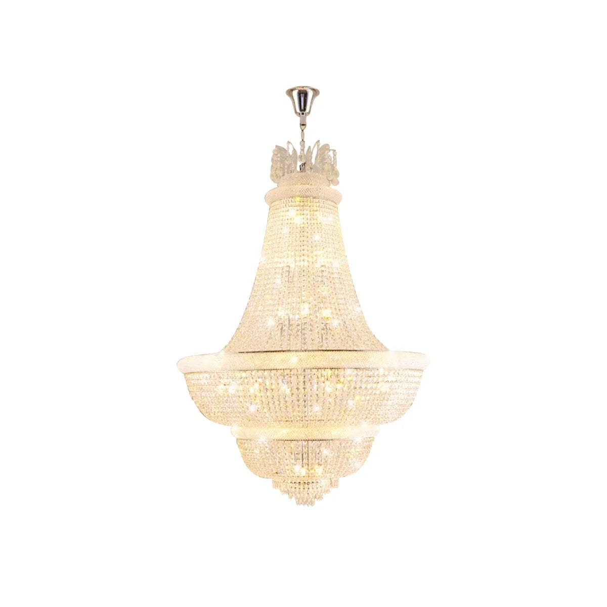 Gold Crystal Chandelier