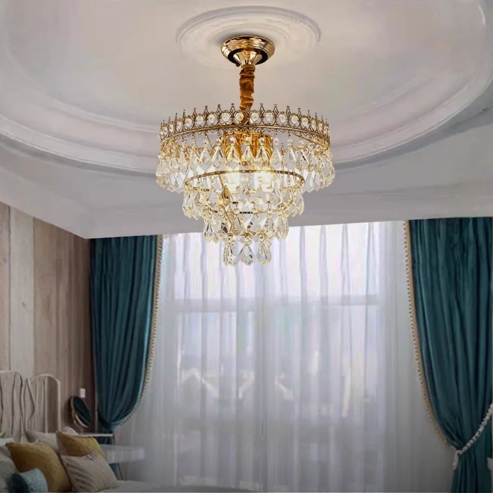 crown chandelier for living room