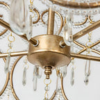 Luxury ceiling chandelier for upscale American home interiors