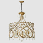Luxury ceiling chandelier for upscale American home interiors