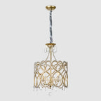 YOOGEE luxury crystal chandelier for modern dining room lighting