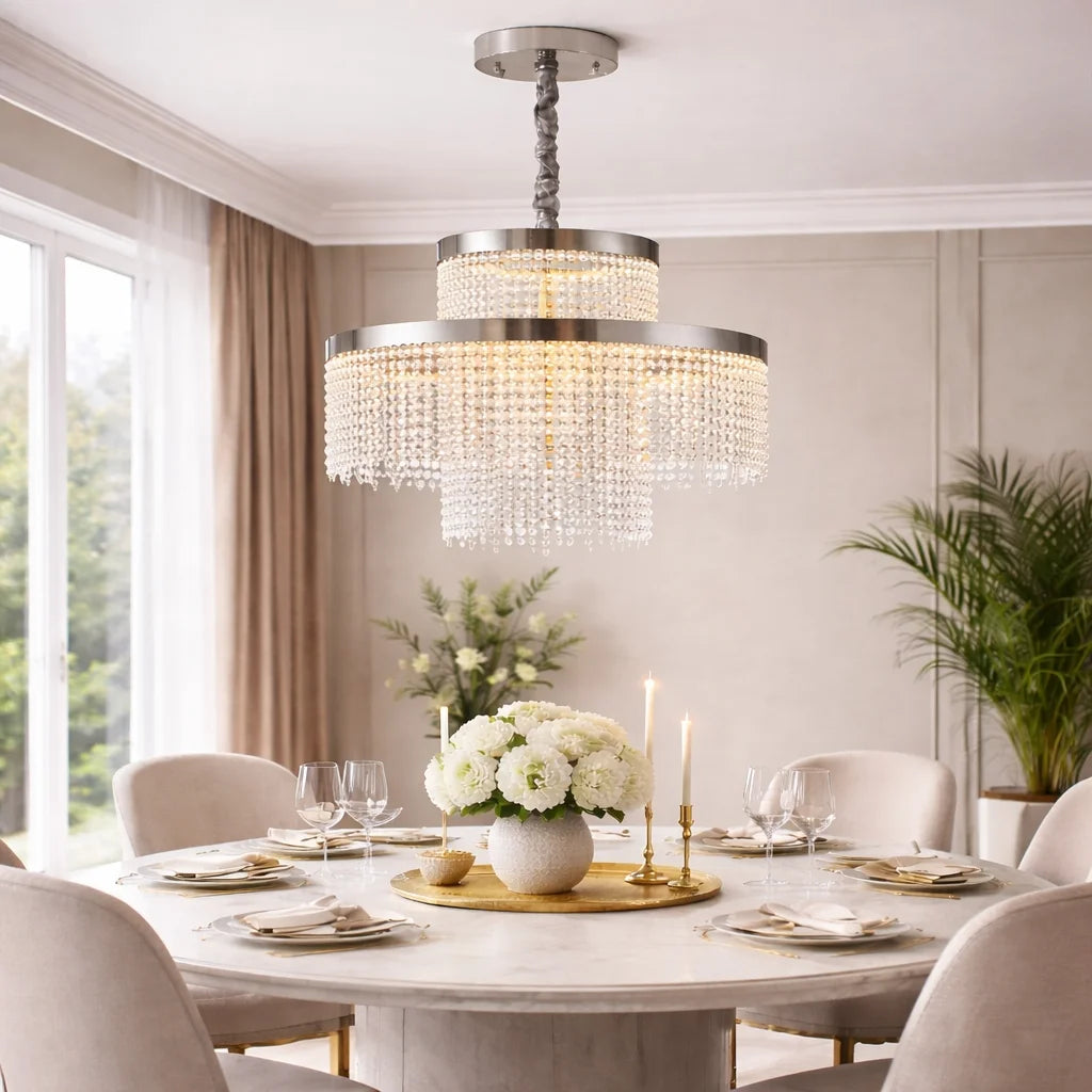 crystal chandelier ceiling light