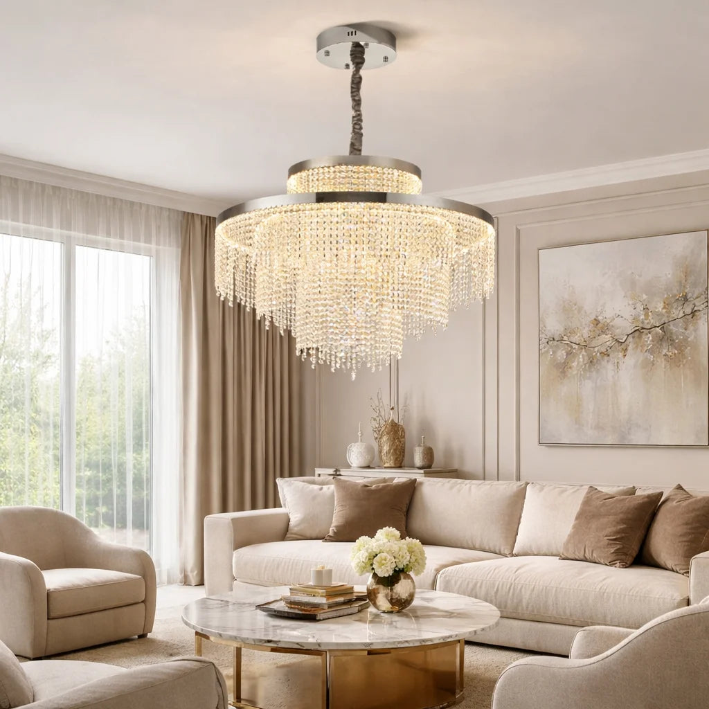 crystal light chandelier 