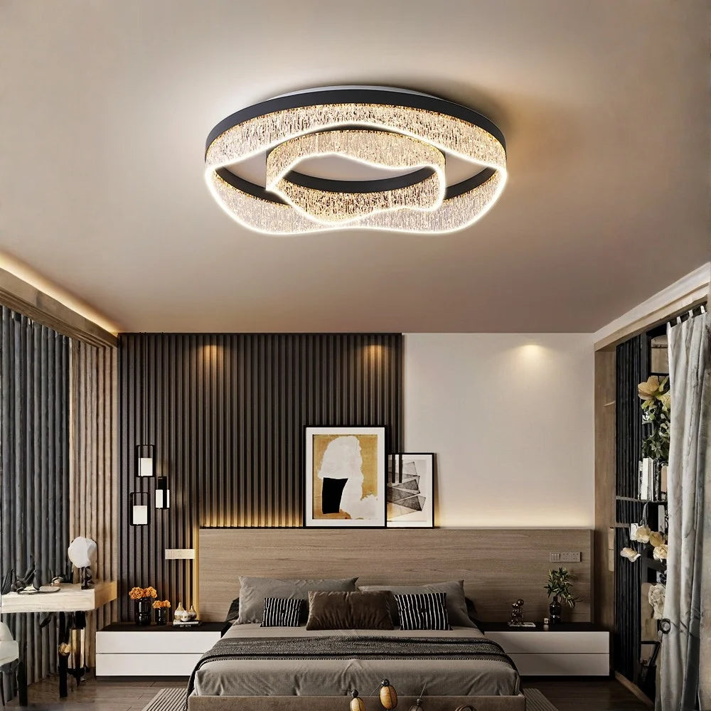 black led ceiling lamp for bedroom