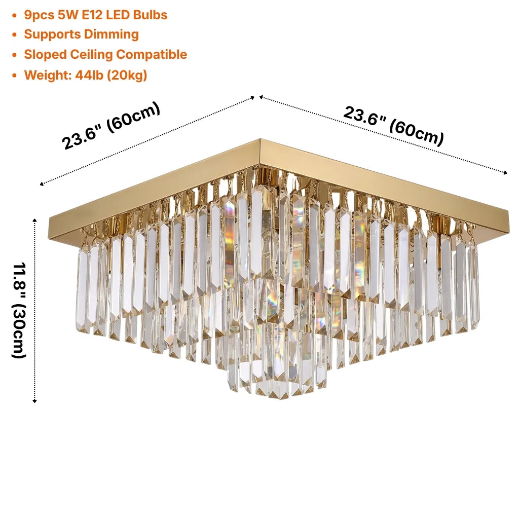 modern gold chandelier​ for ceiling