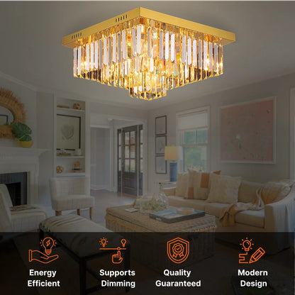 modern gold chandelier​ for ceiling