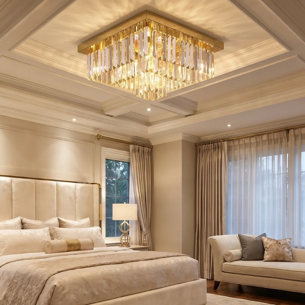 modern gold chandelier​ for ceiling