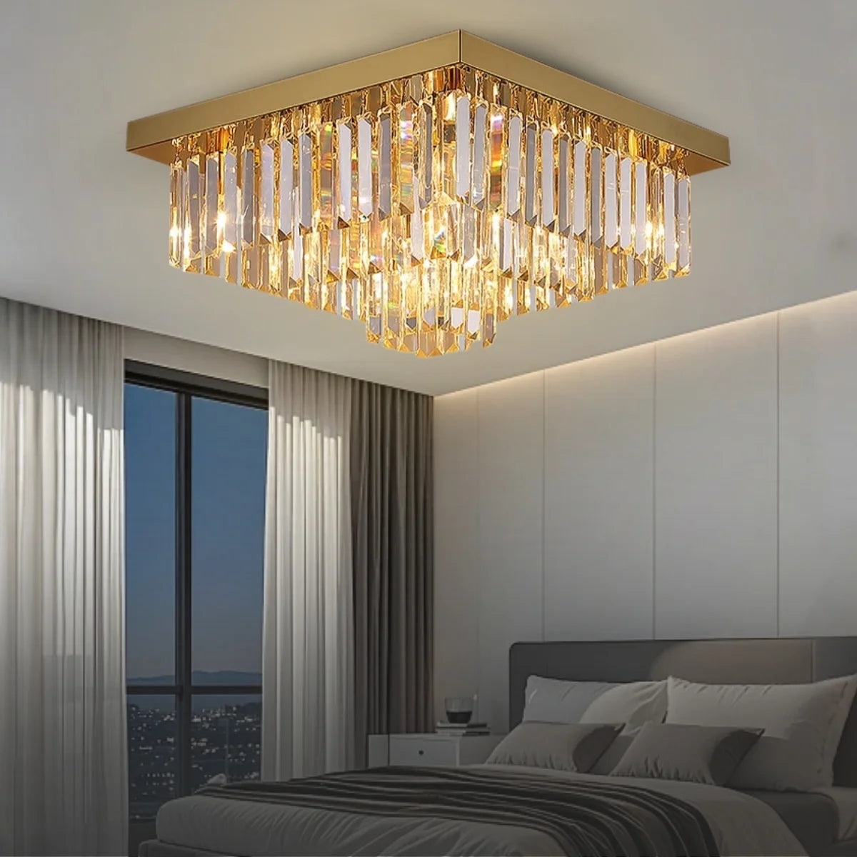 modern gold chandelier​ for ceiling