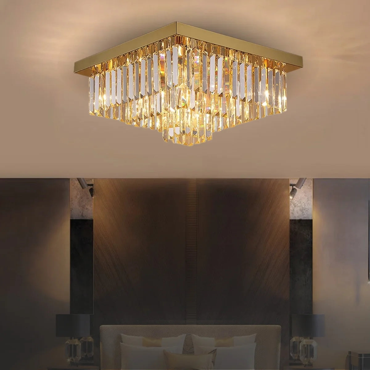 modern gold chandelier​ for ceiling