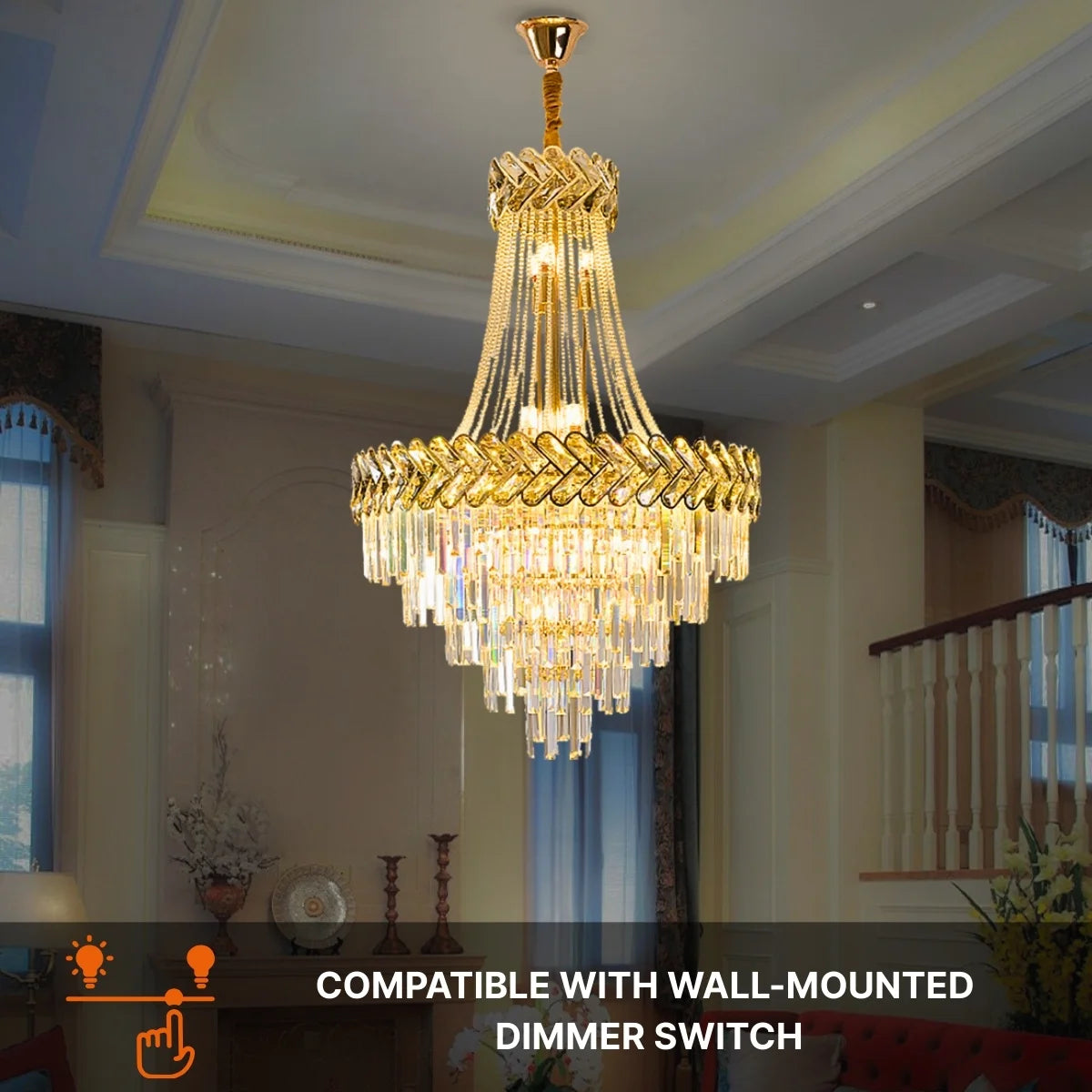 modern loft chandelier