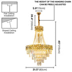 modern loft chandelier