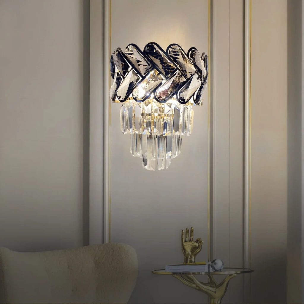 gold wall lamp