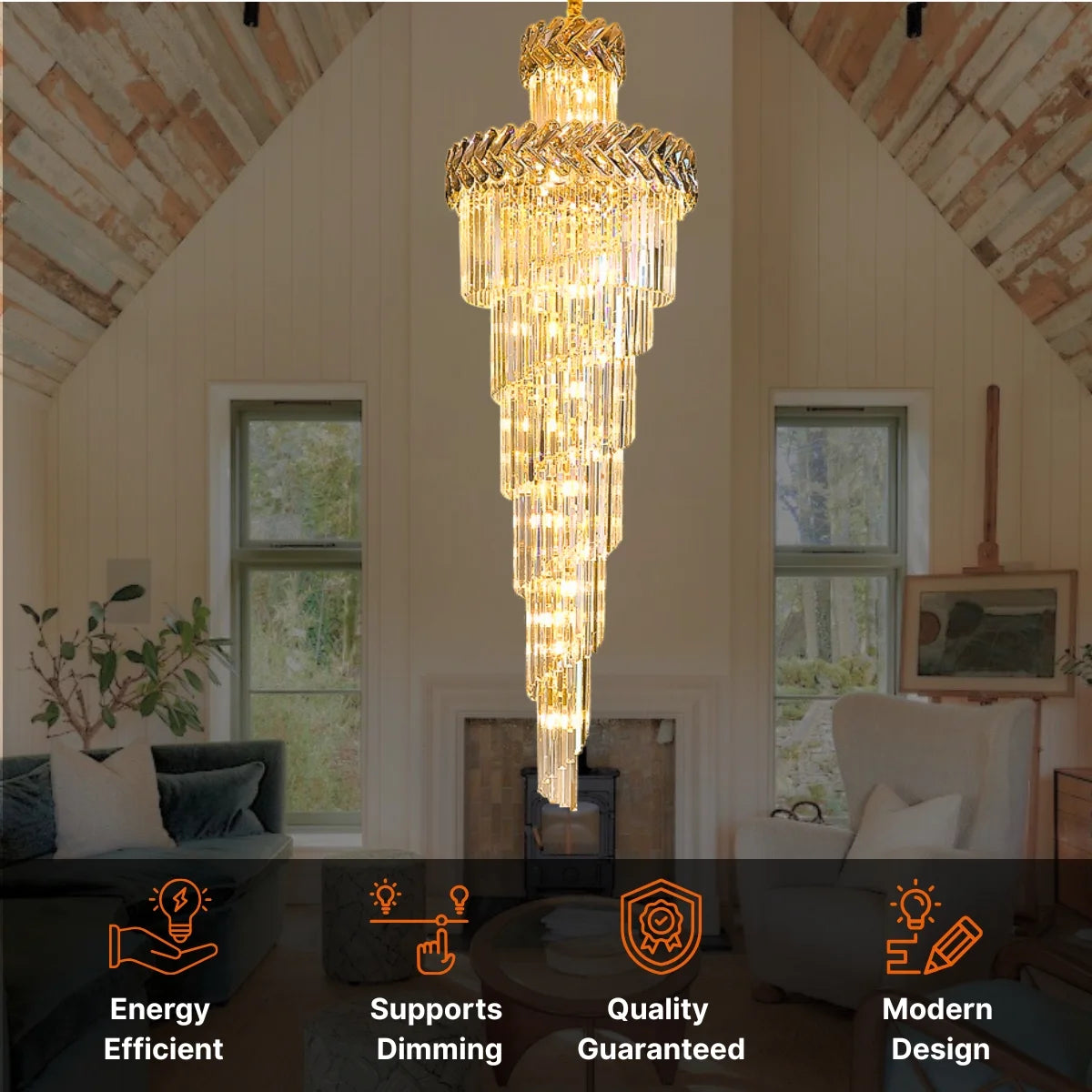 Solis Staircase Chandelier