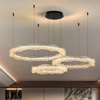 black led hanging chandelier