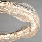 Soren Modern LED Crystal-Effect Resin Chandelier for Living Rooms & Dining Areas