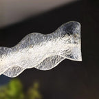 Soren Modern LED Crystal-Effect Resin Pendant Light for Dining Room