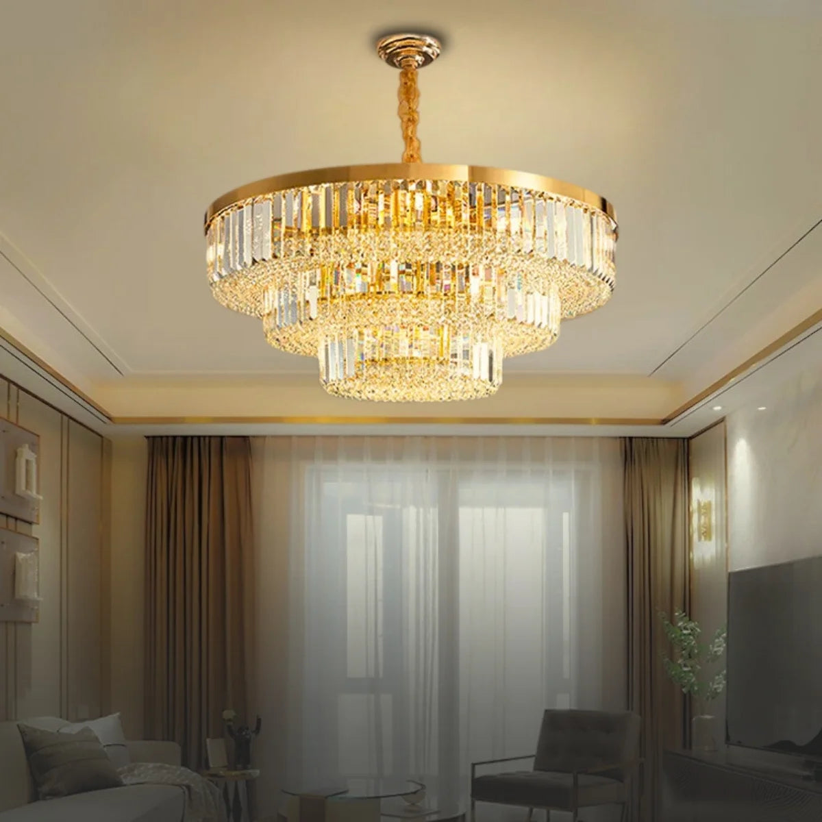 crystal chandeliers