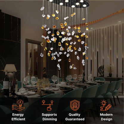 Stone Chandelier