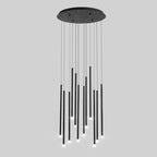 Swirl Modern Spiral LED Staircase Chandelier