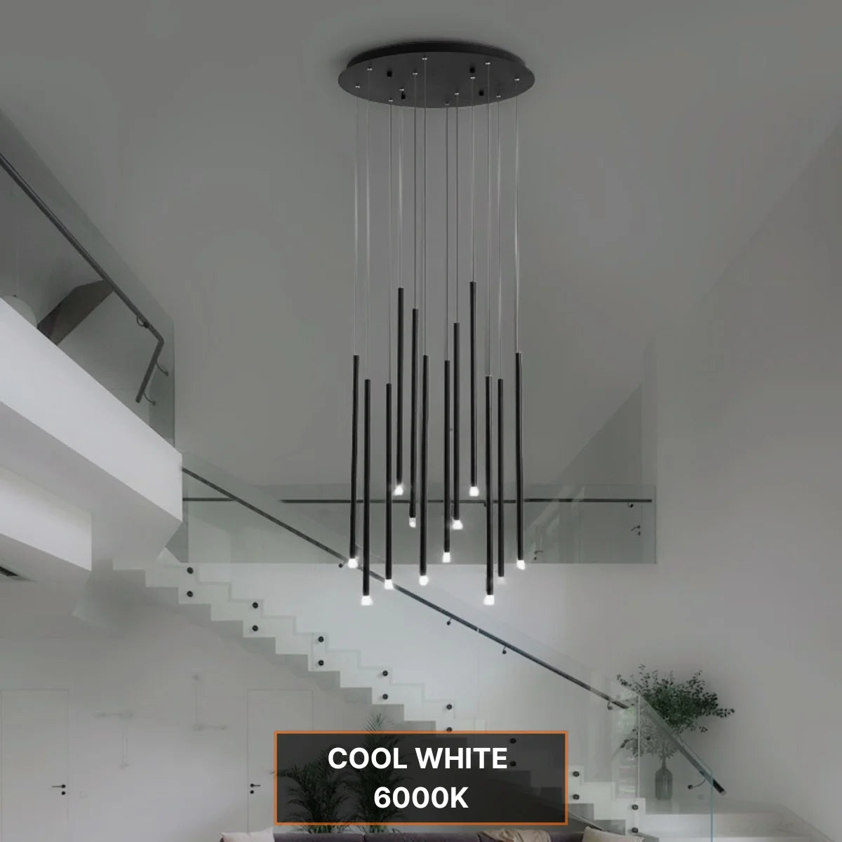 Swirl Chandelier