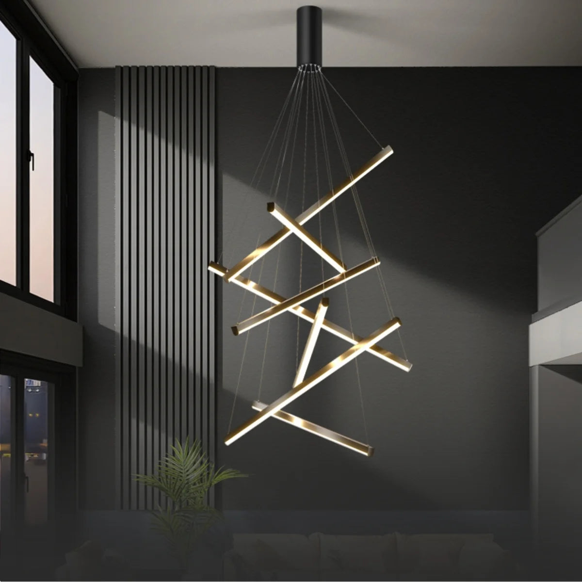 Vect Linear Chandelier