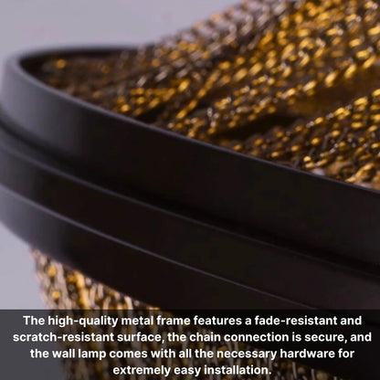 Veil Black Wall Sconce