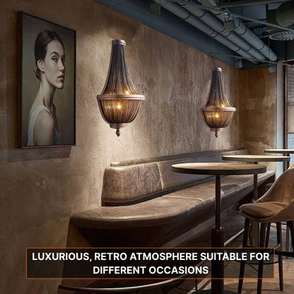 Veil Black Wall Sconce