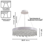 Vetra White Pendant Lights