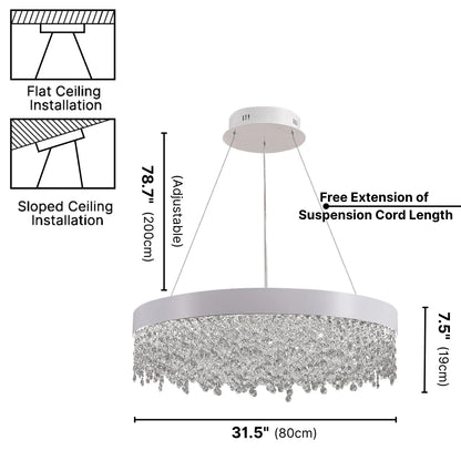 Vetra White Pendant Lights