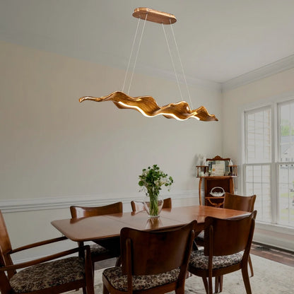 led dining room chandelier