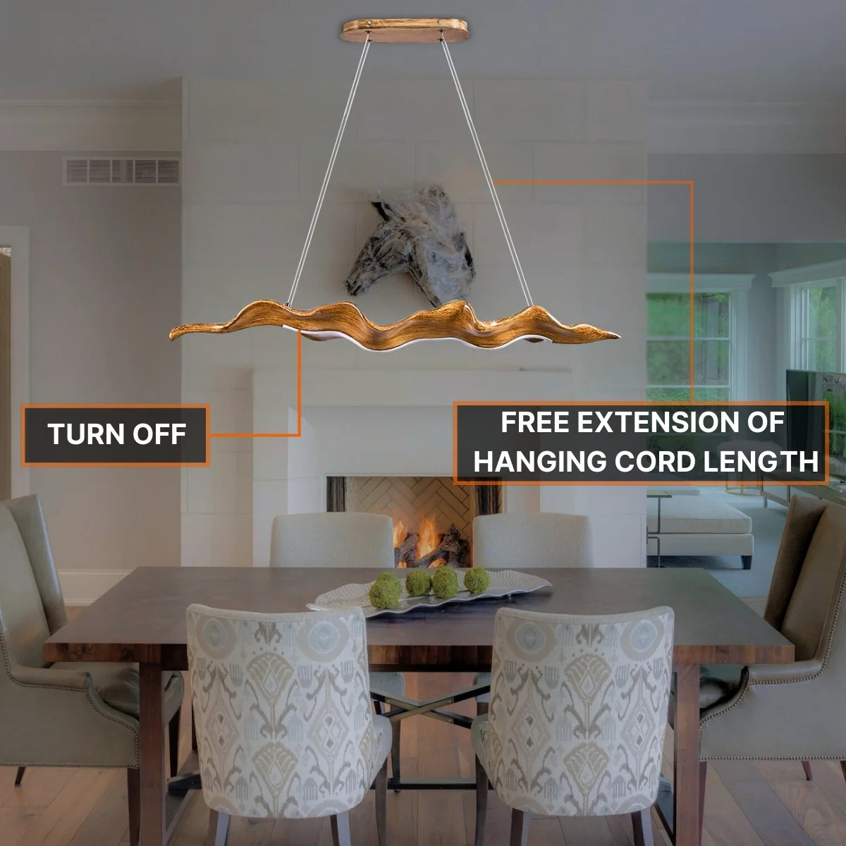 Wave Pendant Light