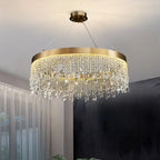 Chandelier with Crystals