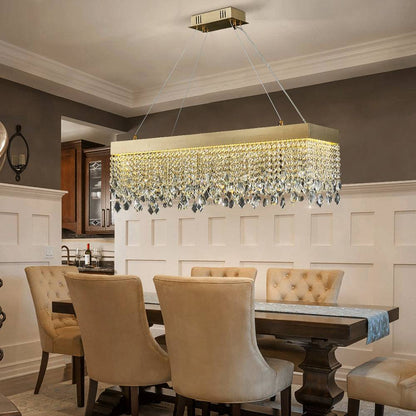 Zara Pendant Light-Rectangle Dining Room Chandelier Lighting