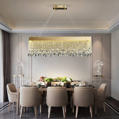 Zara Pendant Light-Rectangle Dining Room Chandelier Lighting