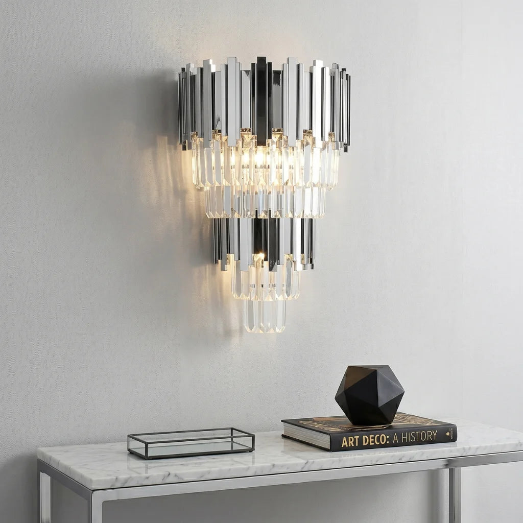 Modern wall sconce by YOOGEE for luxury bedroom and hallway decor