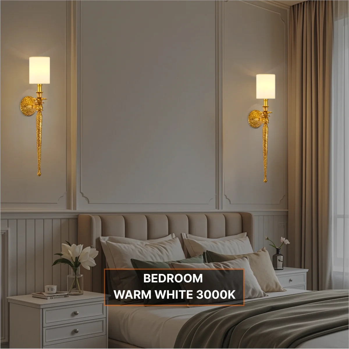 bedroom wall sconces lighting