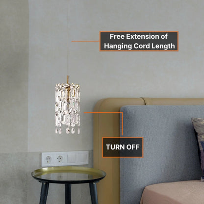 bedside hanging light