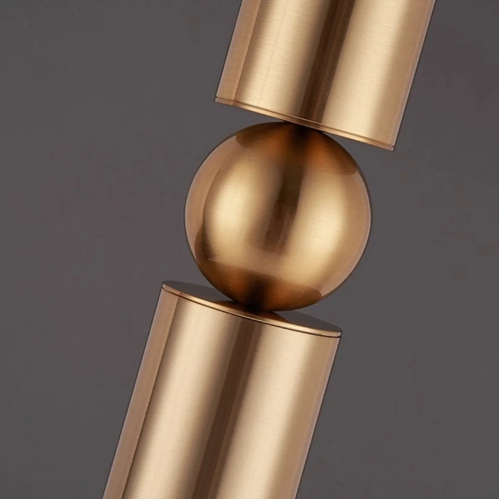 black and chrome chandelier​