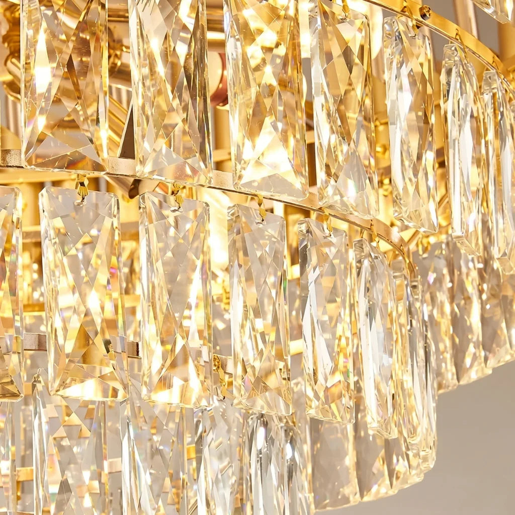 black and gold chandelier modern