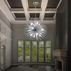 black and gold chandelier modern