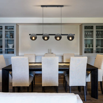 black and gold pendant light​